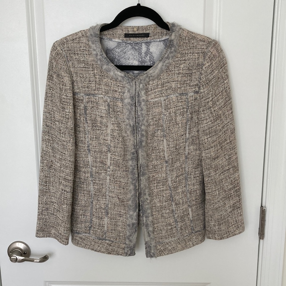 Versatile Three Quarter Sleeve Jacket - image 1